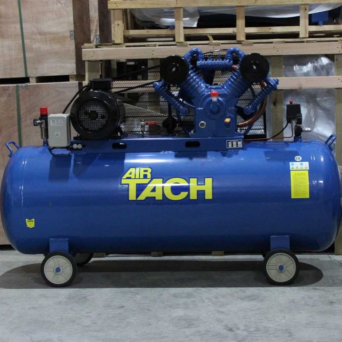 Професионален бутален компресор за въздух 500л, 12.5 бара, 1200 л/мин