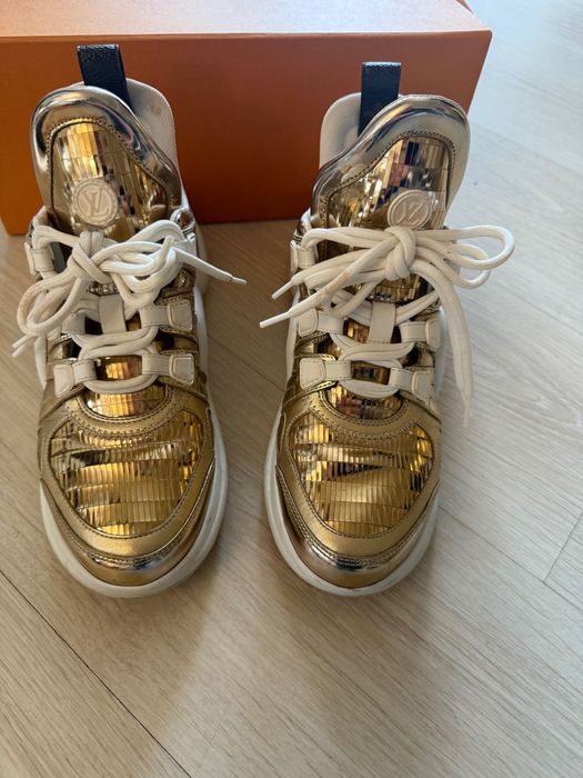 Louis Vuitton LV Archlight Sneakers limited gold edition