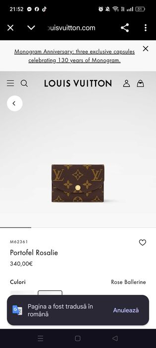 Portofel Louis Vuitton original