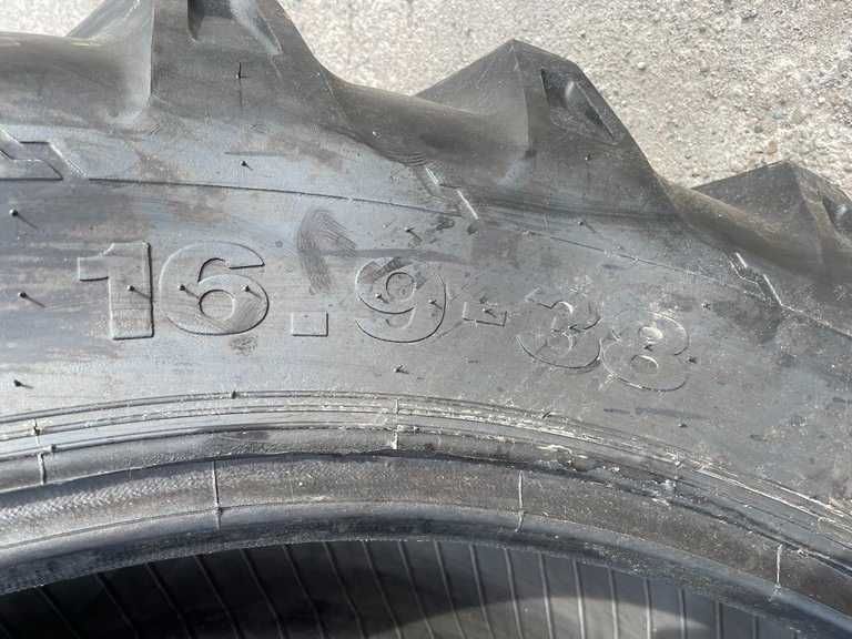 -Cauciucuri noi agricole de tractor spate OZKA 16.9-38 10pliuri
