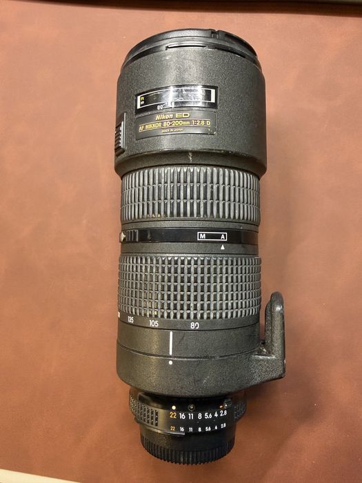Обектив nikkor 80-200 mm f/2.8 D