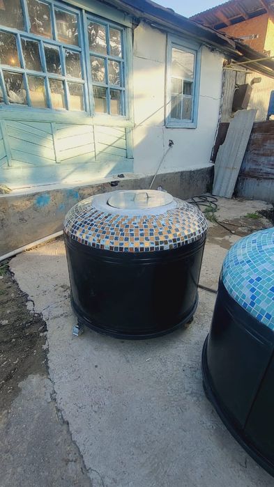 Тандырные печи на колёсах