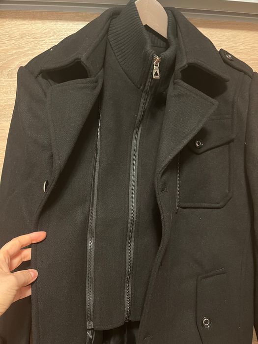 Дамско вълнено палто, размер М-Л