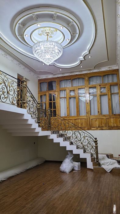 Установка люстра Lyustra o'rnatish