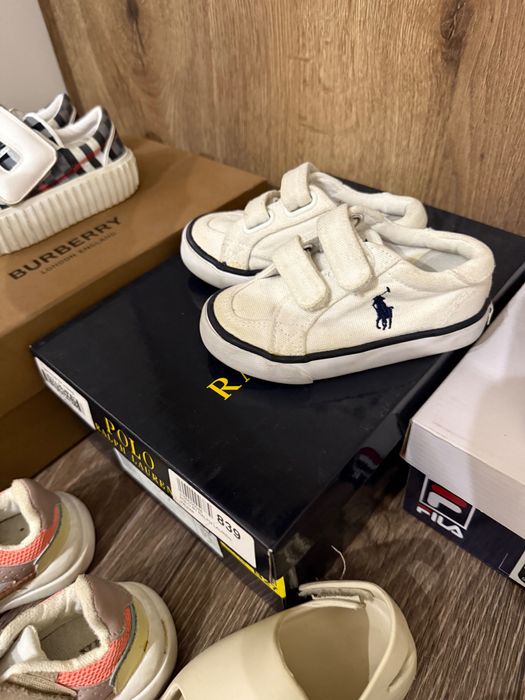 Детски обувки различни размери - Burberry, Adidas, Nike