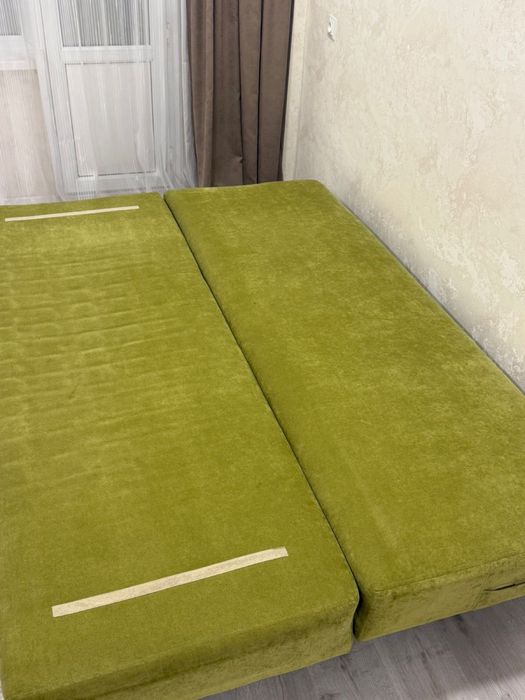 Диван зеленый трансформер