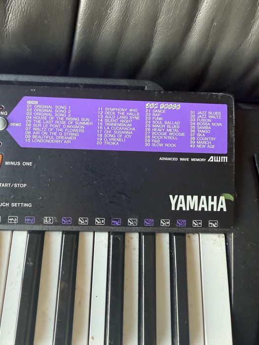 Orga yamaha psr  77