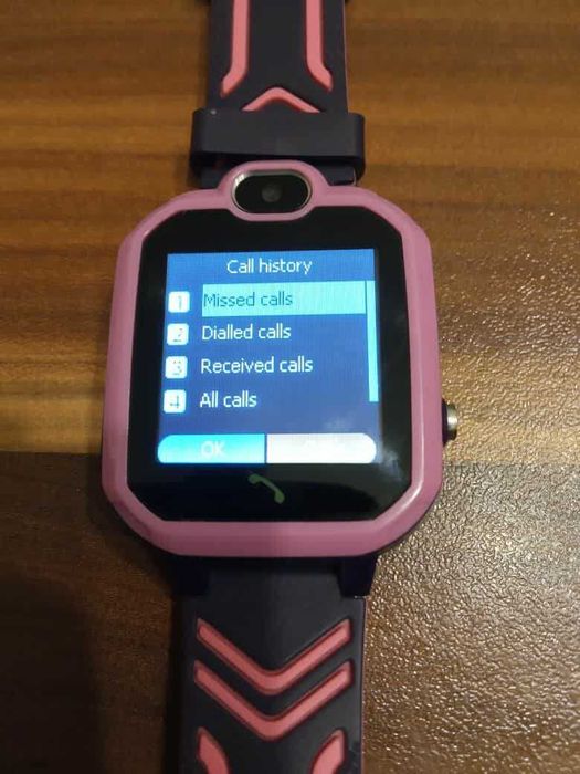 Водоустойчив детски 2G смарт часовник с вградена камера