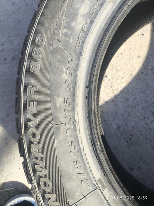 Продается комплект зимних шин!