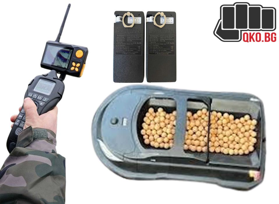 Boatman Vulcan с опция за GPS и сонар лодка за захранка