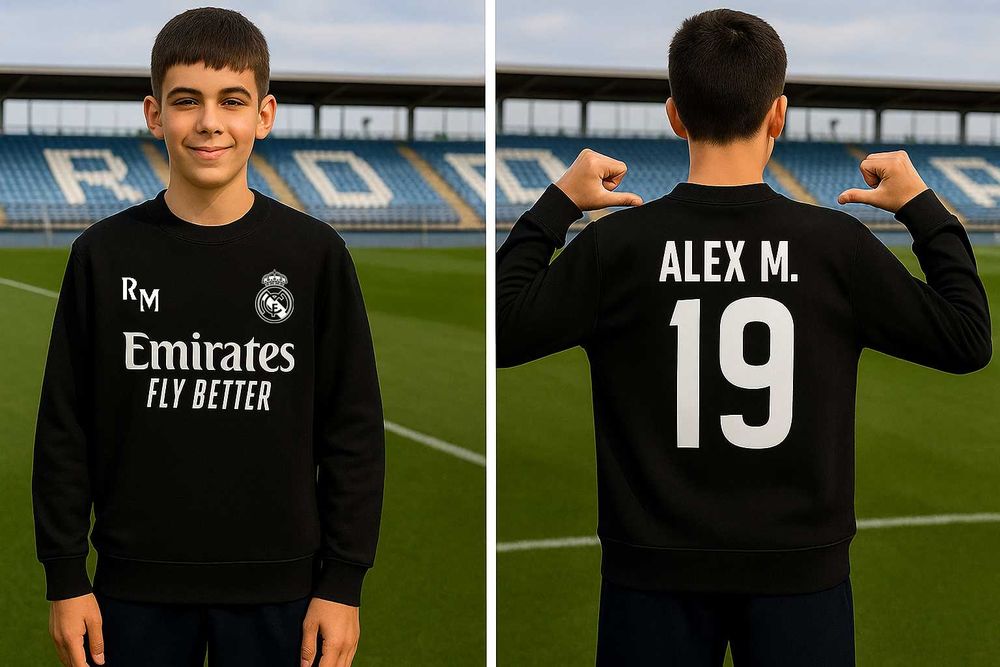 Спортни блузи REAL MADRID / РЕАЛ МАДРИД! Или на ОТБОР по ТВОЙ избор!