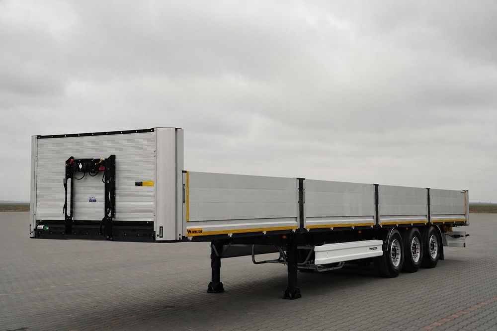 Wielton REMORCA SEMIREMORCĂ DECAPOTABLE / DE CONSTRUCȚIE / NOUĂ / 2026 / DISPONIBILĂ IMEDIAT/ PENTRU CONSTRUCTIE / NOU / DISPONIBIL Imediat / GREUTATE: 3800 KG / JANTE ALIE