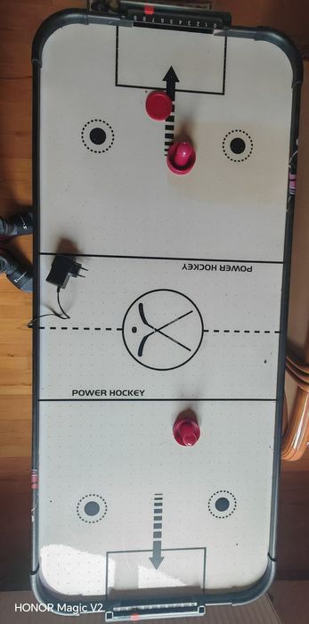 Masă Air Hockey electrică cu picioare/alimentator