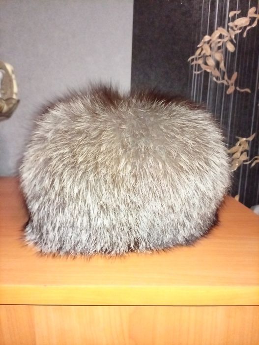 Шапка женская чернобурка