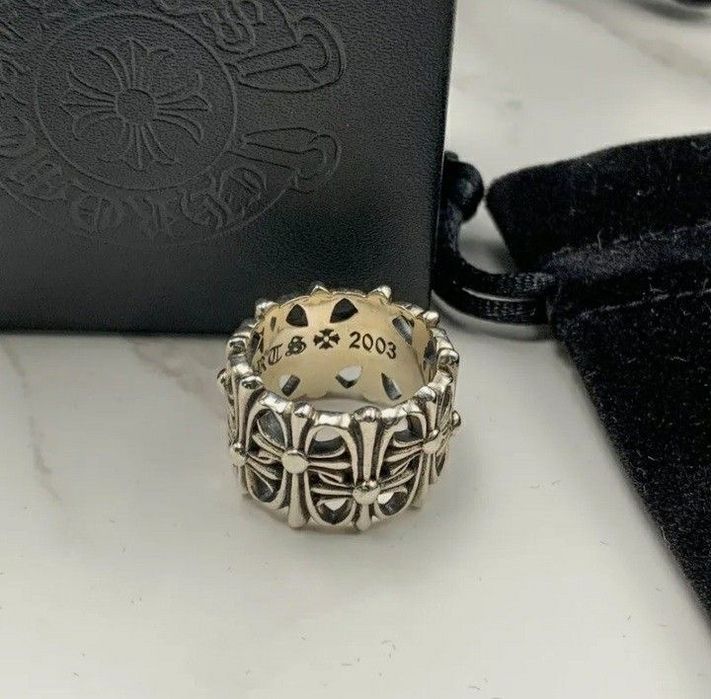 Кольцо в стиле Chrome Hearts (Серебро 925) — Под заказ