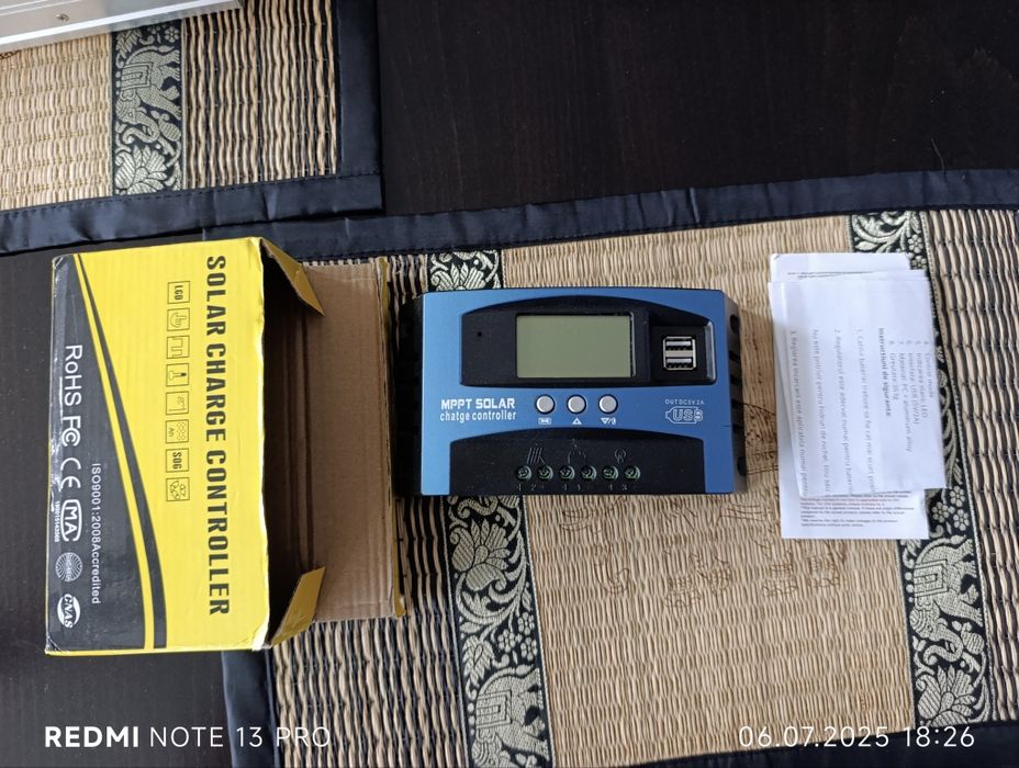 Контролер 100А 12v/24v