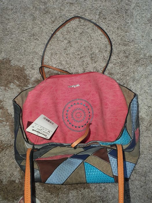 Geanta Desigual reversible 2 in 1