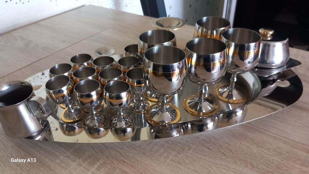 Vând zepter nou cu dungă aur 24k