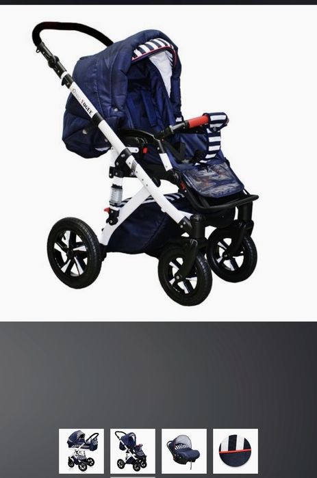 Бебешка количка VOGUE BLUE MARINE - NIO