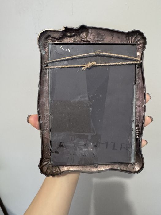 Винтажное медное зеркало