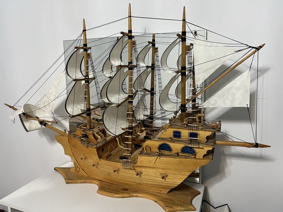 Корабль ручная работа 1,20 метр