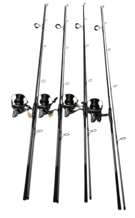 SET 4 Lansete EastShark EBISU CARP 3.90 m 3.75LBS + 4 Mulinete