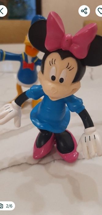 Figurine Disney, 5 buc.din cauciuc siliconat