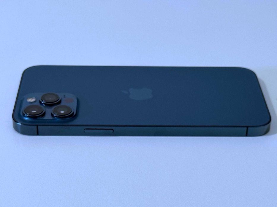 Бартер! iPhone 12 Pro Max 256GB Pacific Blue (Син) 100% Батерия.