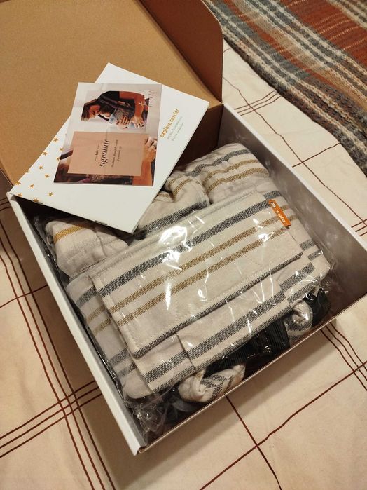 Ергономична раница TULA Explore 100%лен