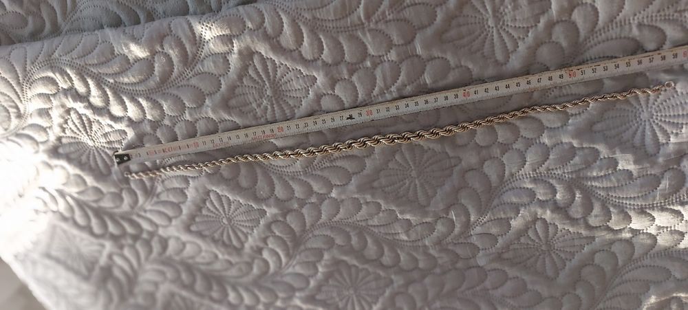 Lănțișor argint model rope, in stare perfectă!,fără nici o defecțiune.
