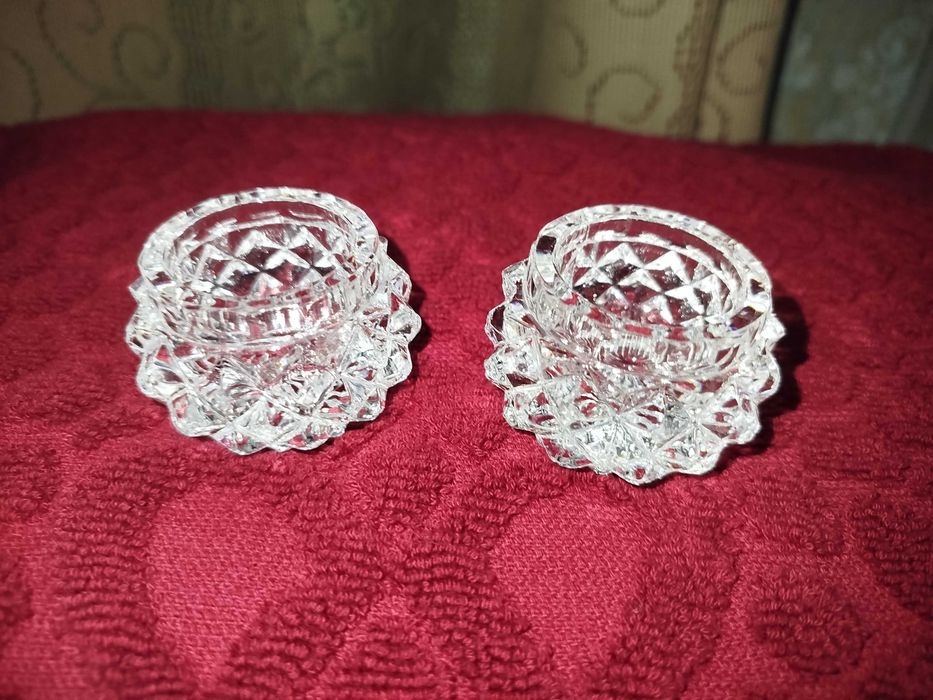 Солонки советские, хрусталь