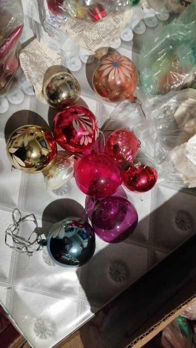 Новагоднии игрушки СССР