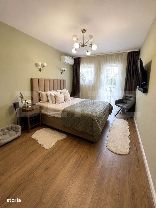 Apartament 3 camere lux, 76 mp, 2 bai, terasa si parcare – bloc nou