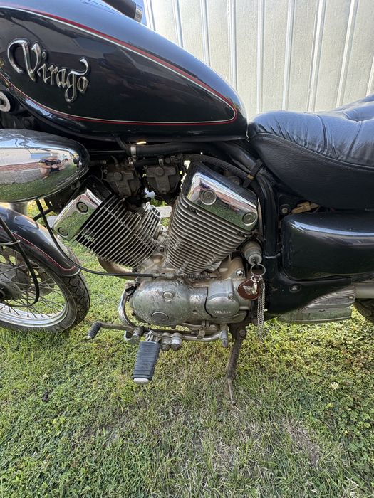 Yamaha Virago XV400 + Дисаги