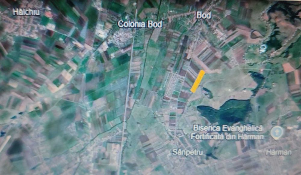 Vând teren extravilan BOD (Braşov) 5 EUR/mp