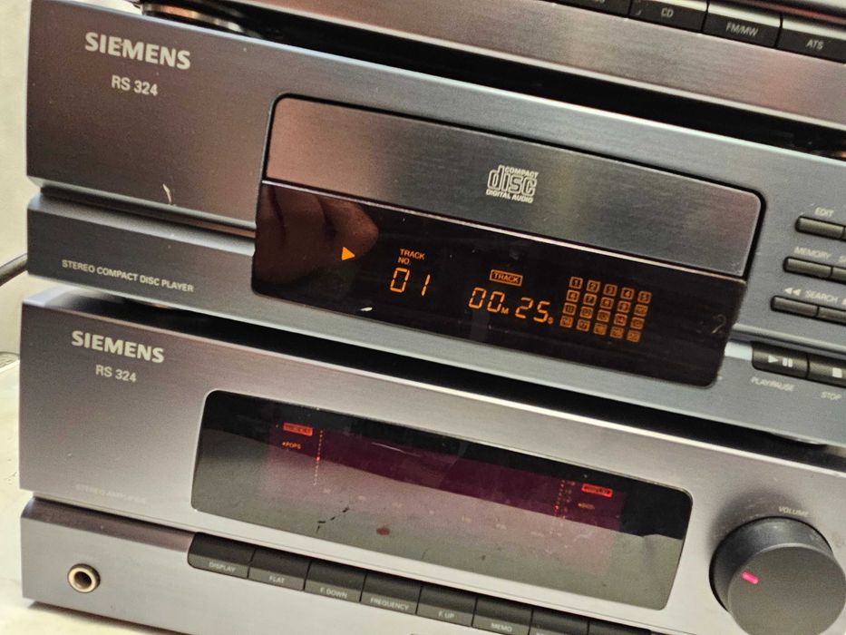 Linie Audio Hi-Fi Siemens RS 324 Titanium (Amplificator, CD Player, Tuner)