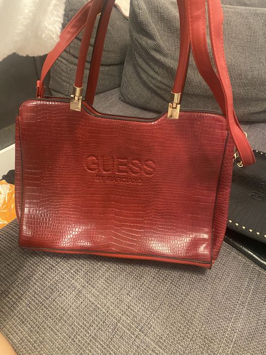 Geanta / poseta rosu burgund