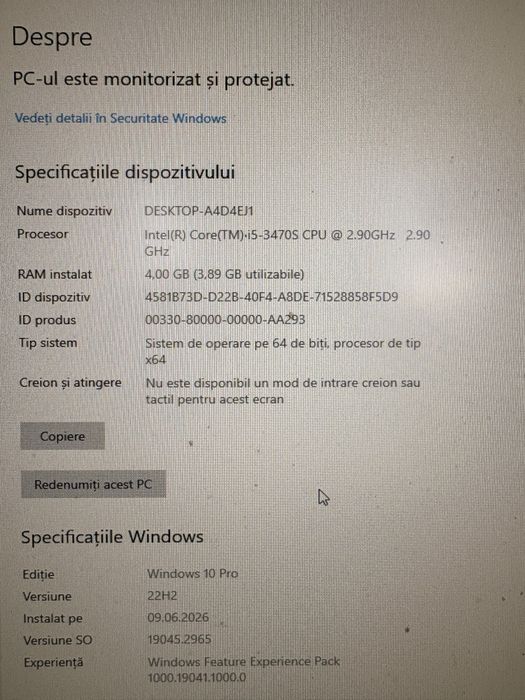 Vand DELL Optiplex 7010