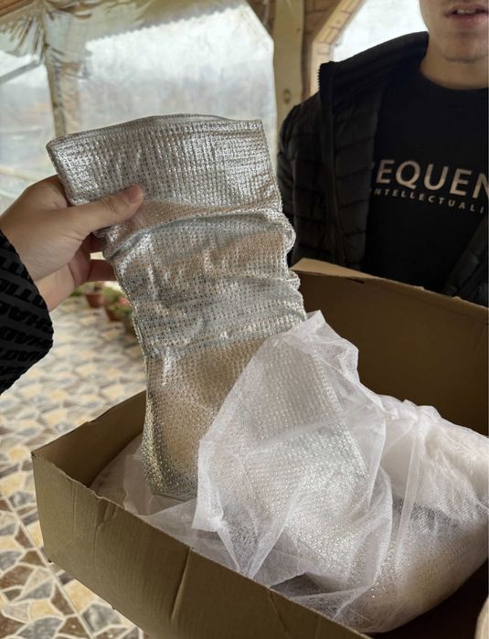 Ботуши сребърни