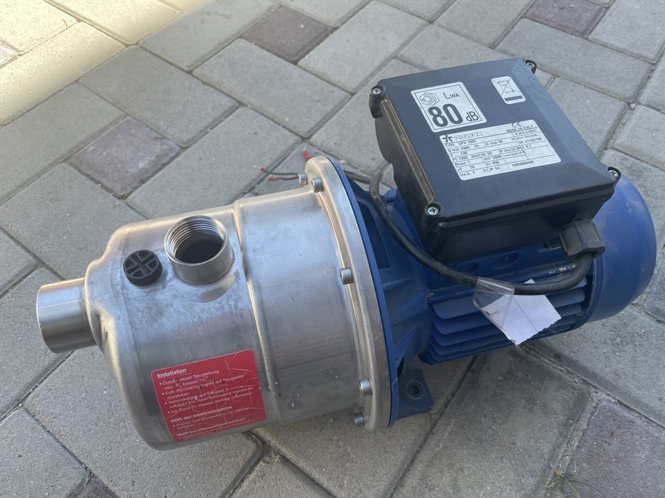 Pompă de suprafață profesională din INOX - Nowax GPN 1500 (1390W, Debit mare)