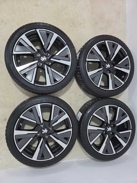 Jante 17 originale Peugeot 308,3008, 208,2008 DS3 DS4 DS5 4x108 7J et 32 anvelope 205 45 17