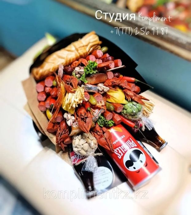 Мужской букет Алматы