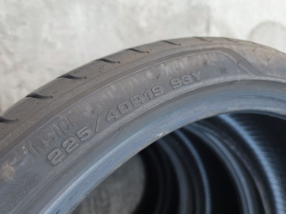 2бр Летни гуми 225 40 19 - Goodyear Runflat BMW - DOT 2024