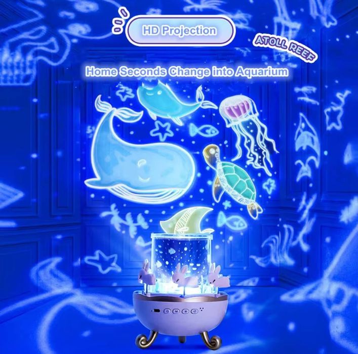 Ночник проектор карусель