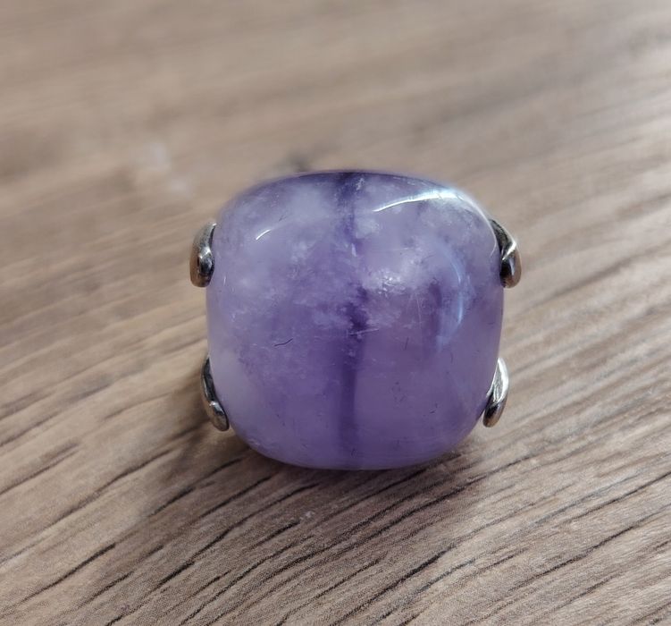 Inel argint cu ametist