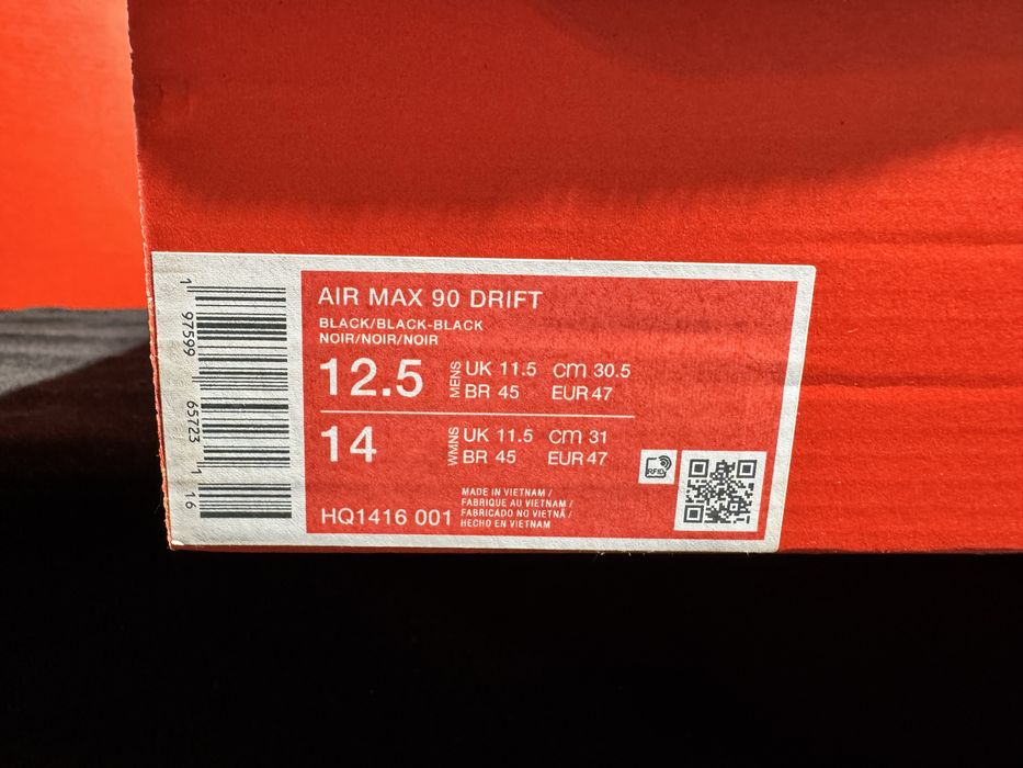 № 45,47 оригинални Nike Air Max 90 Drift Shoemag