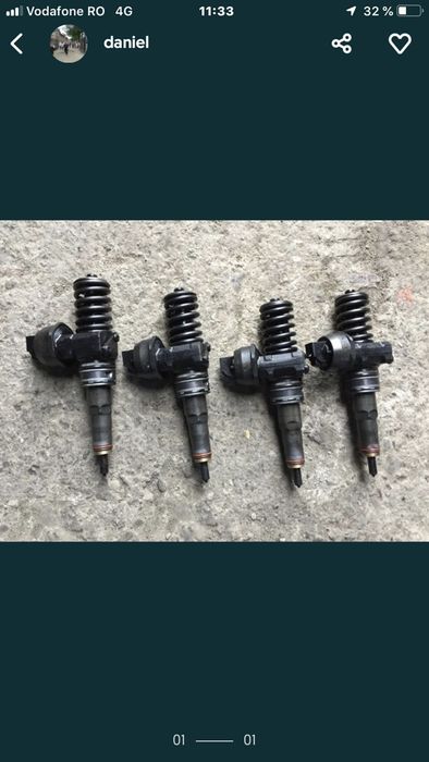 Injectoare pompe duze 1,9 tdi cod AG 2906