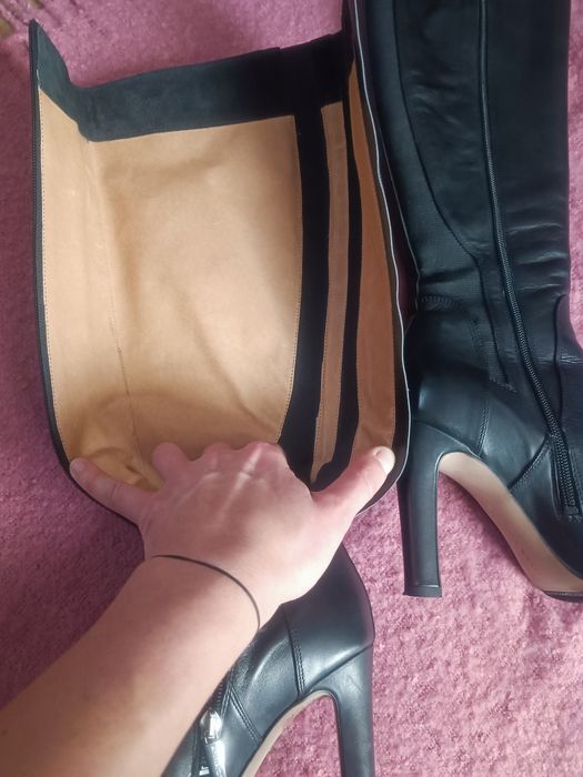 Cizme piele Anna Cori, mărimea 40