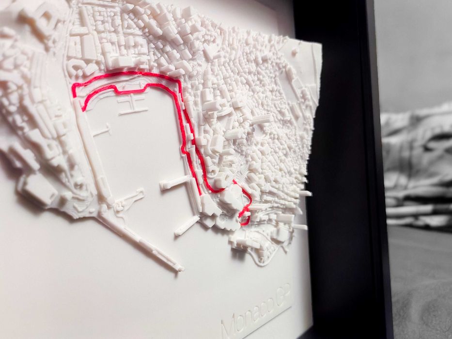 Formula 1 Tablou Printat 3d Cadou Craciun