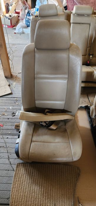 Interior piele cream BMW E70 7locuri